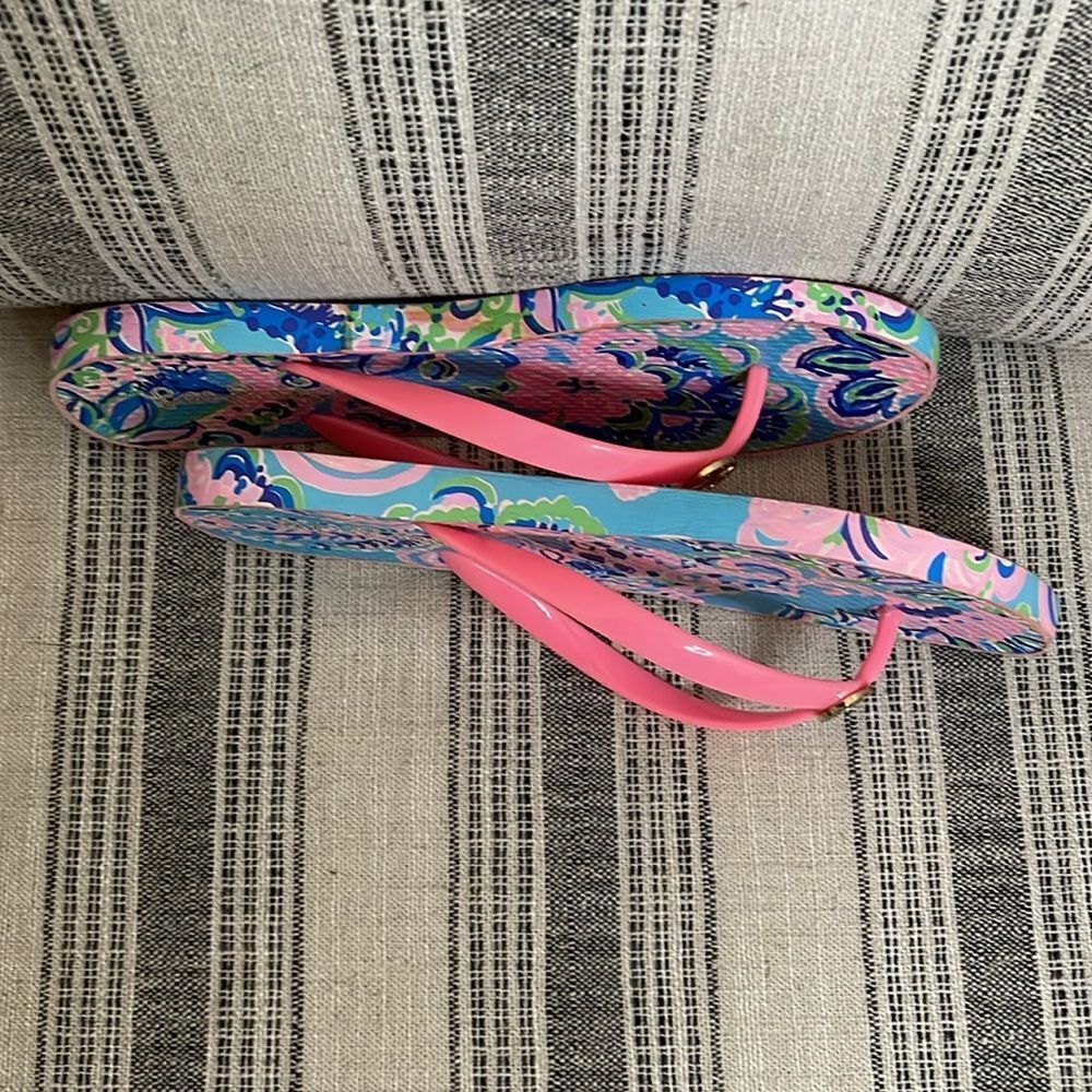 Lilly Pulitzer pool flip flop‎ - Picture 8 of 10